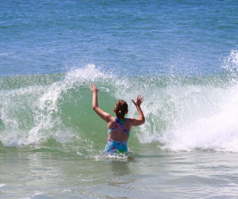 FUN IN THE SURF