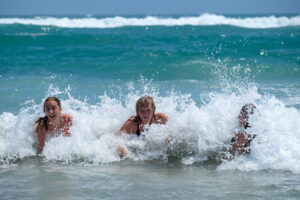 Kids in Waves